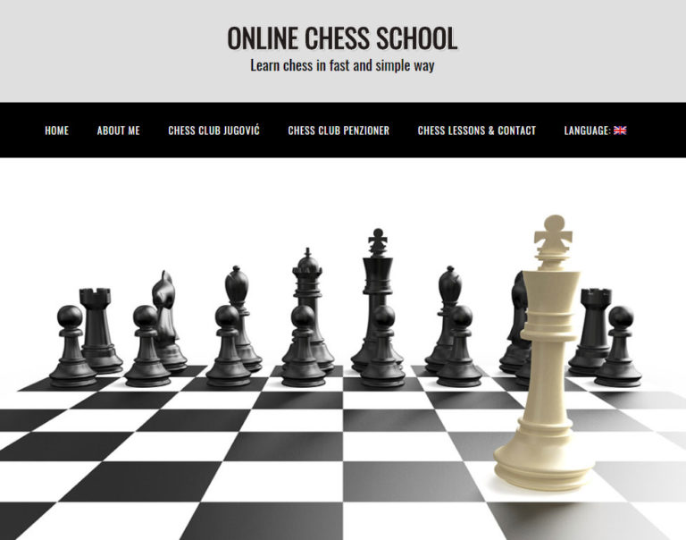 Izrada sajtova — chess-school.net