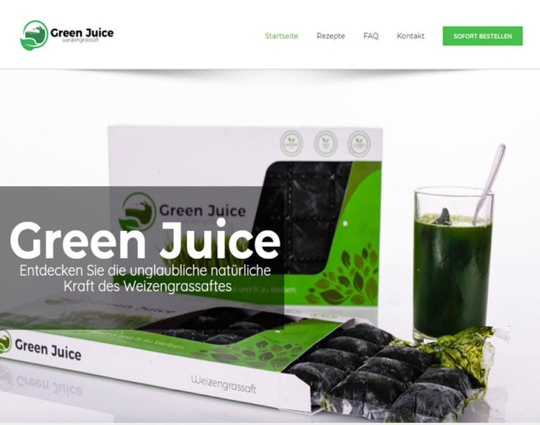 Izrada sajtova — greenjuice.shop