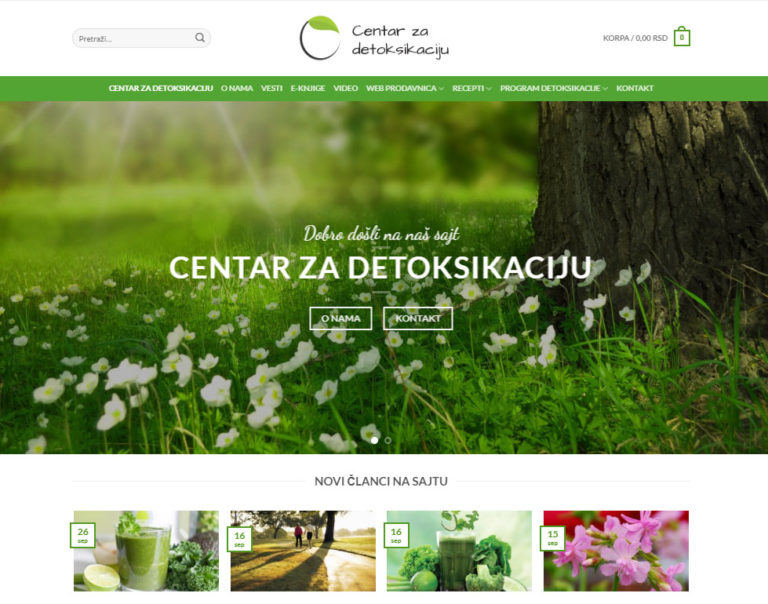Izrada sajtova — centarzadetoksikaciju.com